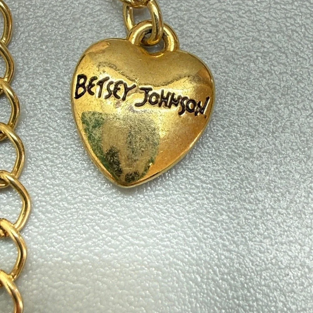 Betsey Johnson Love Bluebird Double Layer Necklace 15